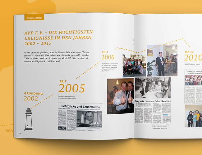 15 YEARS AVP _  FESTIVE BROCHURE